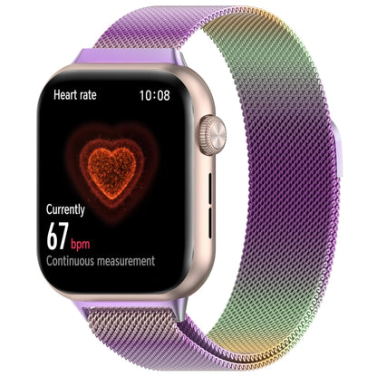 For Honor Watch 5 Milan Magnetic Buckle Steel Mesh Watch Band(Colorful) by bashfashion