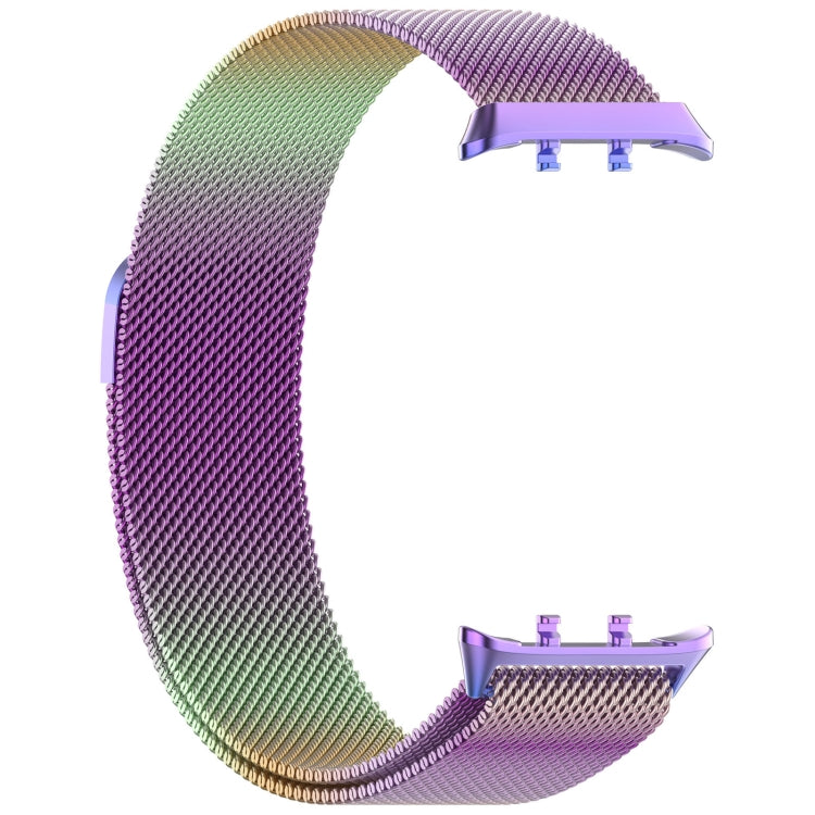 For Honor Watch 5 Milan Magnetic Buckle Steel Mesh Watch Band(Colorful) by bashfashion