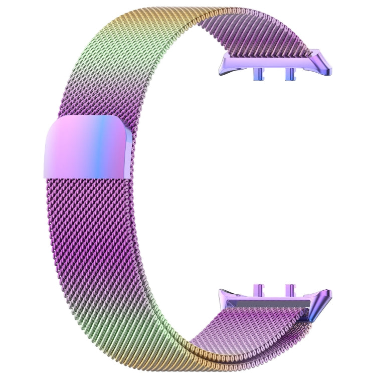 For Honor Watch 5 Milan Magnetic Buckle Steel Mesh Watch Band(Colorful) by bashfashion