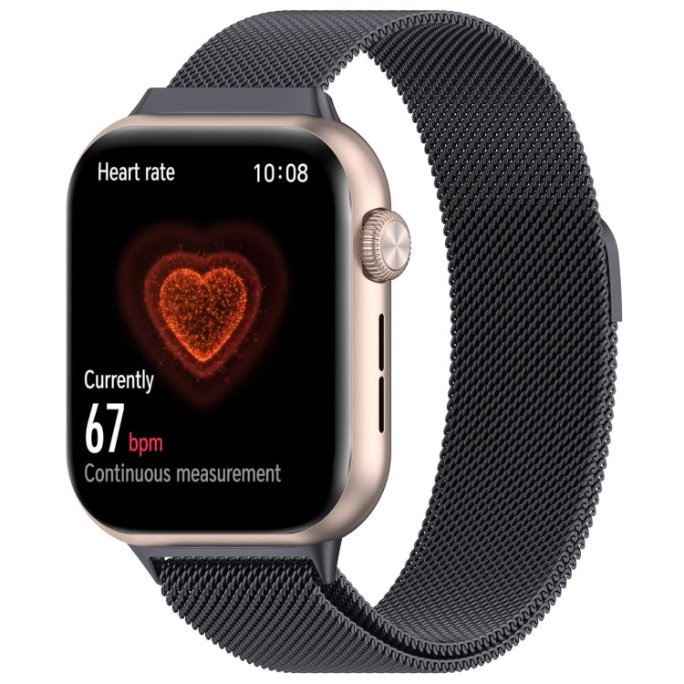 For Honor Watch 5 Milan Magnetic Buckle Steel Mesh Watch Band(Gray) by bashfashion