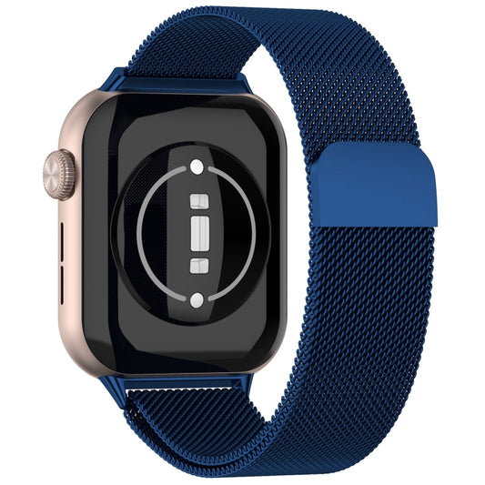 For Honor Watch 5 Milan Magnetic Buckle Steel Mesh Watch Band(Blue) by bashfashion
