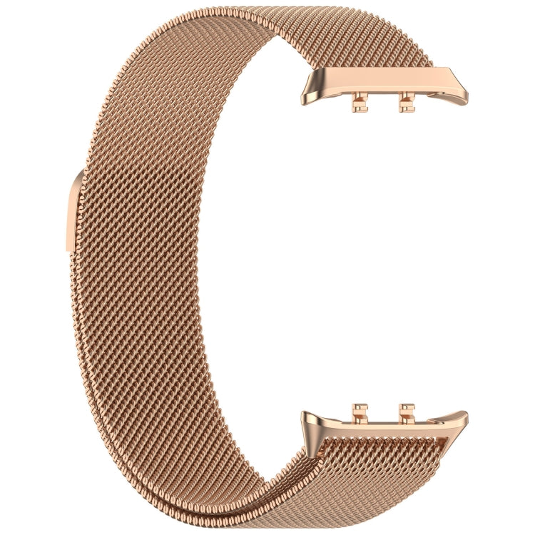 For Honor Watch 5 Milan Magnetic Buckle Steel Mesh Watch Band(Rose Gold) by bashfashion