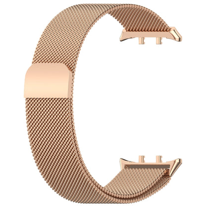 For Honor Watch 5 Milan Magnetic Buckle Steel Mesh Watch Band(Rose Gold) by bashfashion