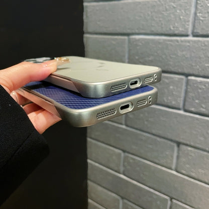 For iPhone 15 Plus AG Carbon Fiber Frameless MagSafe Phone Case(Grey) by bashfashion