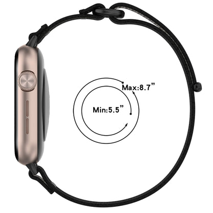 For Honor Watch 5 Nylon Woven Hook and Loop Fastener Watch Band(Orange Creamy White) by bashfashion