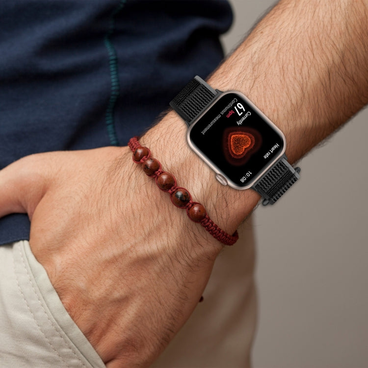 For Honor Watch 5 Nylon Woven Hook and Loop Fastener Watch Band(Blue Gray) by bashfashion