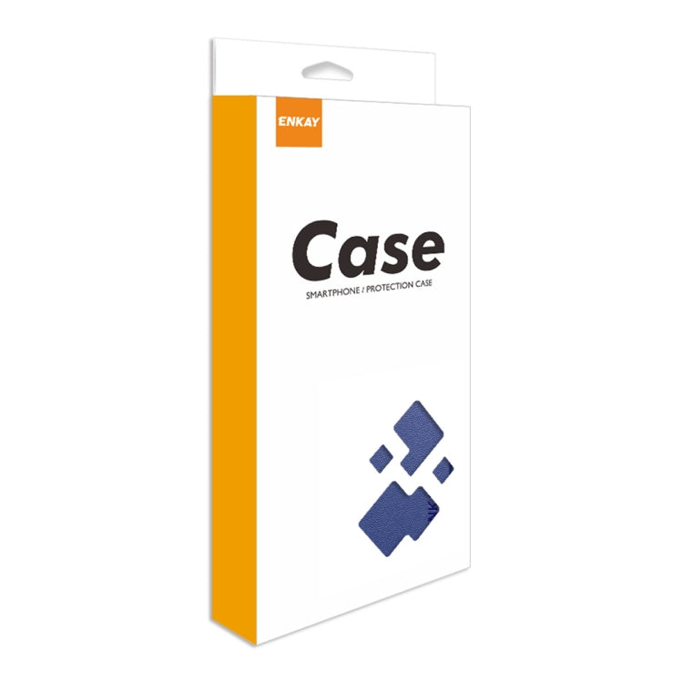 For iPhone 15 Pro ENKAY Hat-Prince Card Slot Wallet TPU Back Leather Phone Case with Lens Film(Black) by ENKAY