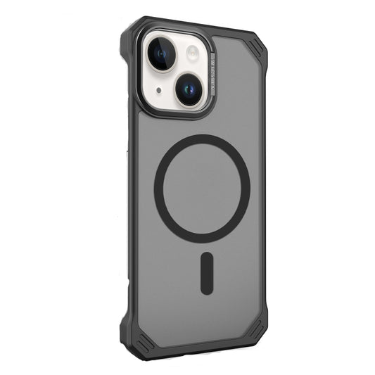 For iPhone 15 Starshield Frameless MagSafe PC Phone Case(Black) by bashfashion