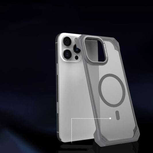 For iPhone 14 Pro Max Starshield Frameless MagSafe PC Phone Case(Desert Gold) by bashfashion