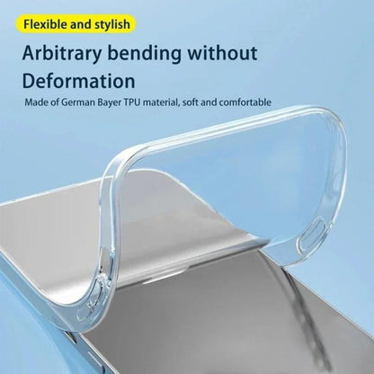 For iPhone Air Kalebol 1.5mm Thickened Rounded Corner Transparency TPU Phone Case by Kalebol