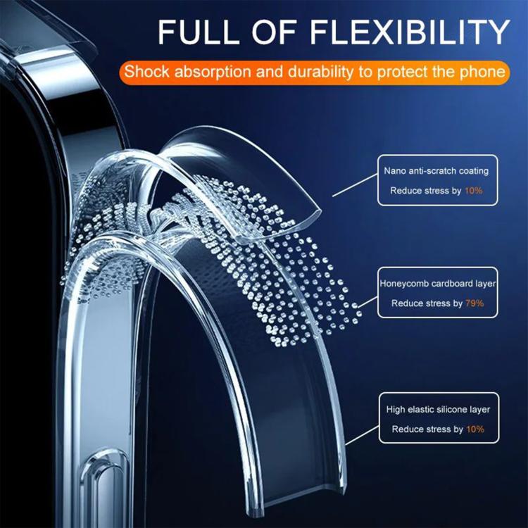 For iPhone 17 Pro Kalebol 1.5mm Thickened Rounded Corner Transparency TPU Phone Case by Kalebol