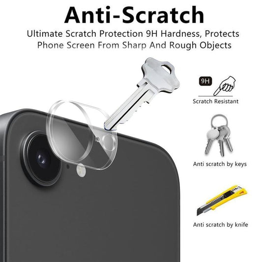 For iPhone 16e Kalebol Transparent One Piece Lens Protection Film by Kalebol