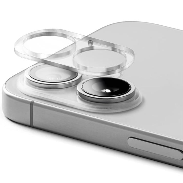 For iPhone 16 Kalebol Transparent One Piece Lens Protection Film by Kalebol