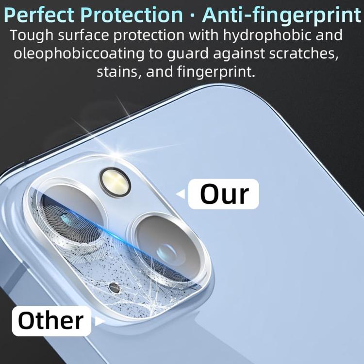 For iPhone 14 Plus Kalebol Transparent One Piece Lens Protection Film by Kalebol