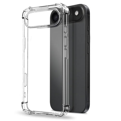 For iPhone Air NORTHJO 2 in 1 TPU Airbag Shockproof Phone Case with Screen Film(Clear) by NORTHJO