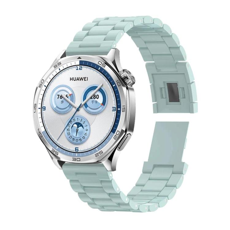 For Samsung Galaxy Watch 7 40mm / 44mm Candy Three Beads Magnetic Buckle Watch Band(Light Green) by bashfashion