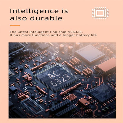 R18 SIZE 8 Smart Ring, Support Heart Rate / Blood Oxygen / Sleep / Care For Faimilies(Rose Gold) by bashfashion