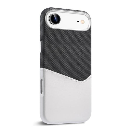 For iPhone Air Kalebol Cloth Textue Stitching Card Slot Magnetic Phone Case(Gray) by Kalebol