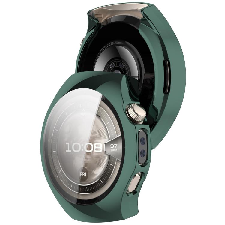 For Huawei Watch 5 42mm Electroplated TPU Full Coverage Watch Protective Case(Green) by bashfashion