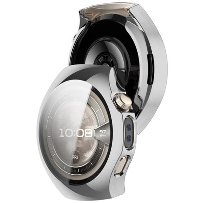 For Huawei Watch 5 46mm Electroplated TPU Full Coverage Watch Protective Case(Silver) by bashfashion