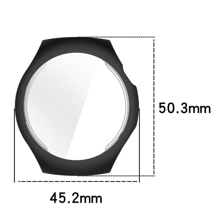 For Huawei Watch 5 42mm Electroplated TPU Full Coverage Watch Protective Case(Transparent) by bashfashion