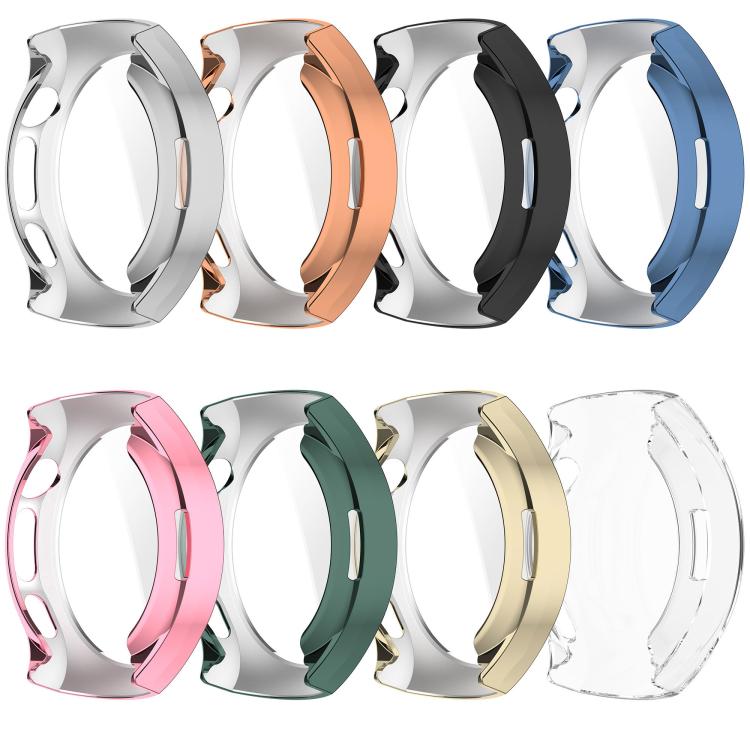 For Huawei Watch 5 46mm Electroplated TPU Full Coverage Watch Protective Case(Pink) by bashfashion