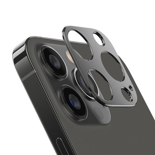 For iPhone 13 Pro Max Kalebol Metal Hollow Lens Protection Ring(Black) by Kalebol