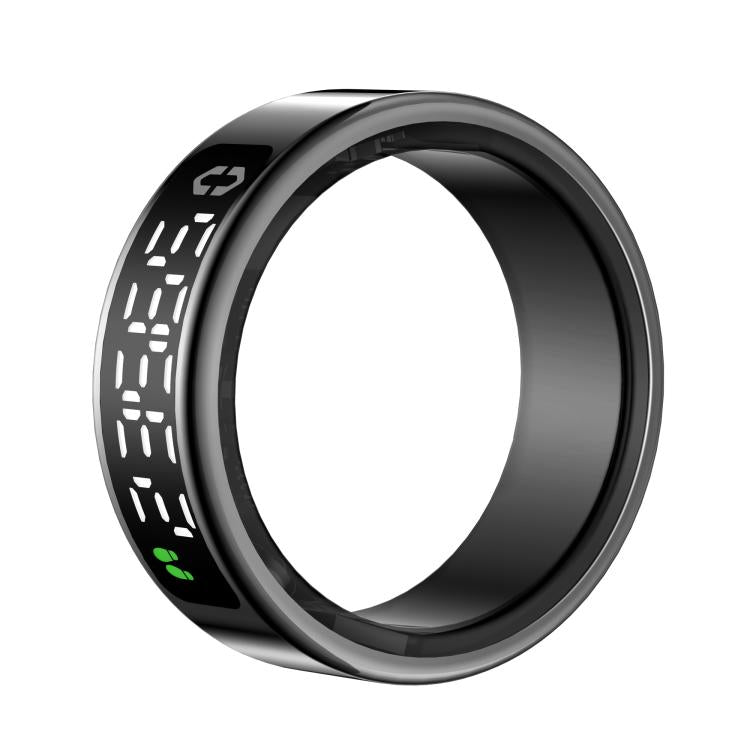 SY01 SIZE 10 Smart Ring, Support Heart Rate / Blood Oxygen / Sleep Monitoring / Multiple Sport Modes(Black) by bashfashion