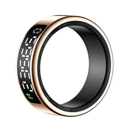 SY01 SIZE 10 Smart Ring, Support Heart Rate / Blood Oxygen / Sleep Monitoring / Multiple Sport Modes(Rose Gold) by bashfashion