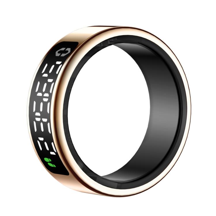 SY01 SIZE 12 Smart Ring, Support Heart Rate / Blood Oxygen / Sleep Monitoring / Multiple Sport Modes(Rose Gold) by bashfashion