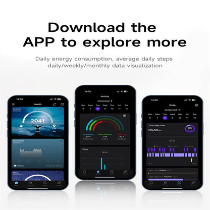 SY01 SIZE 13 Smart Ring, Support Heart Rate / Blood Oxygen / Sleep Monitoring / Multiple Sport Modes(Rose Gold) by bashfashion