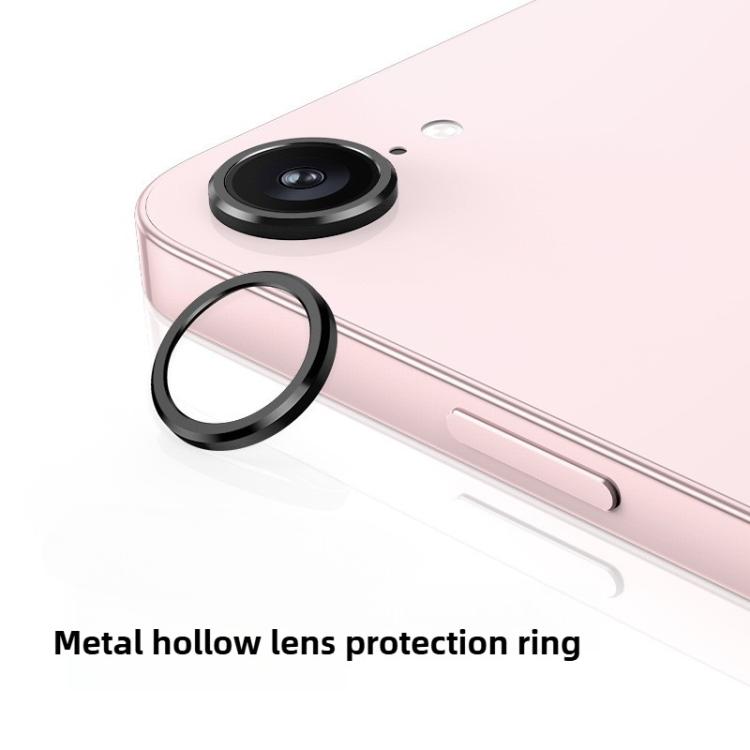 For iPhone 16e Kalebol Metal Hollow Lens Protection Ring by Kalebol