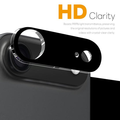 For iPhone Air NORTHJO Camera Lens Protector 3D HD Tempered Glass Film(Black) by NORTHJO