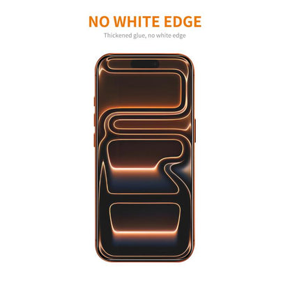 For iPhone 17 Pro Max ENKAY Thickened Glue No White Edge 9H Big Arc Edge High Aluminum-silicon Tempered Glass Film by ENKAY