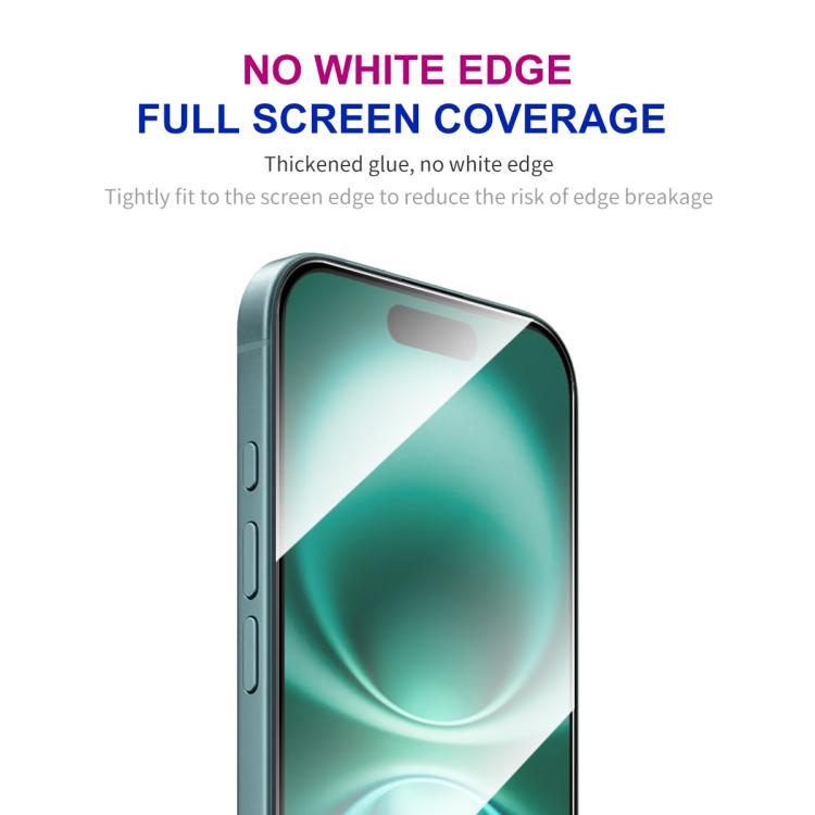 For iPhone 17 Pro Max ENKAY Thickened Glue No White Edge High Aluminum-silicon Tempered Glass Film by ENKAY