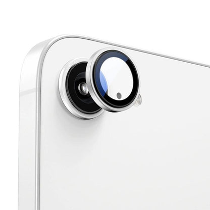 For iPhone 16e Kalebol Precise Alignment Stepped Eagle Eye Metal Lens Film(White) by Kalebol