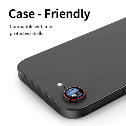 For iPhone 16e Kalebol Precise Alignment Stepped Eagle Eye Metal Lens Film(White) by Kalebol