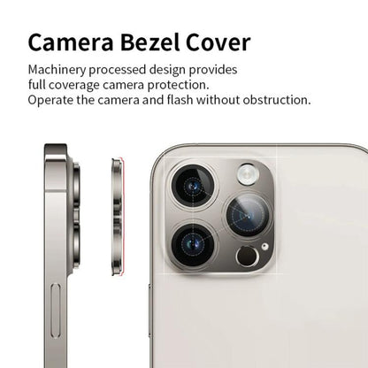 For iPhone 15 Plus Kalebol Precise Alignment Stepped Eagle Eye Metal Lens Film(Black) by Kalebol