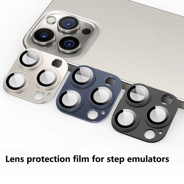 For iPhone 14 Plus Kalebol Precise Alignment Stepped Eagle Eye Metal Lens Film(Black) by Kalebol