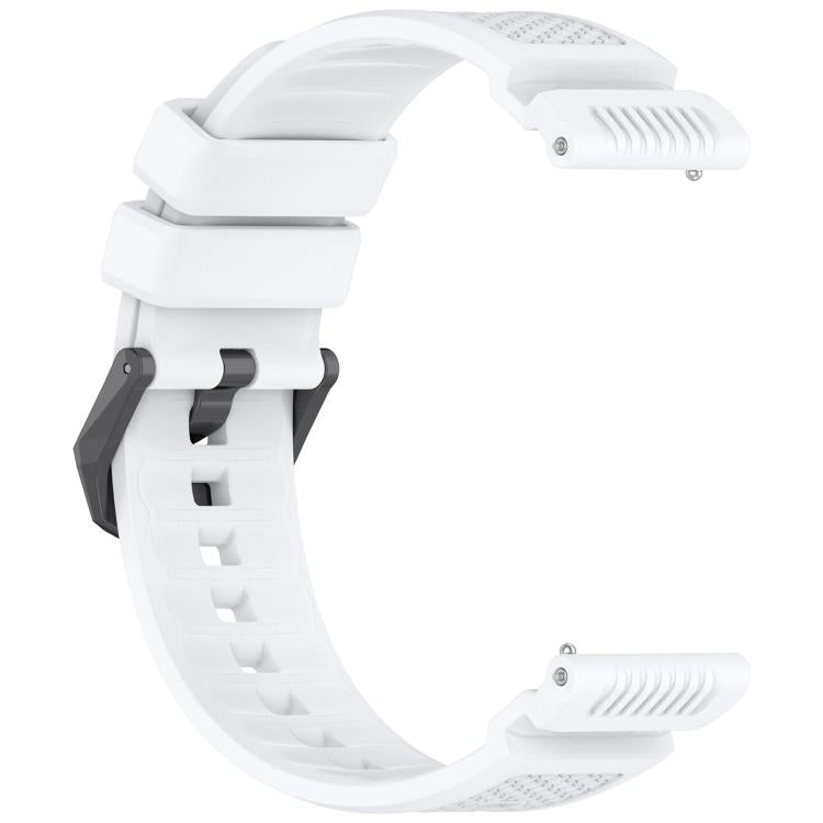 For Garmin Venu X1 Armor Silicone Watch Band(White) by bashfashion