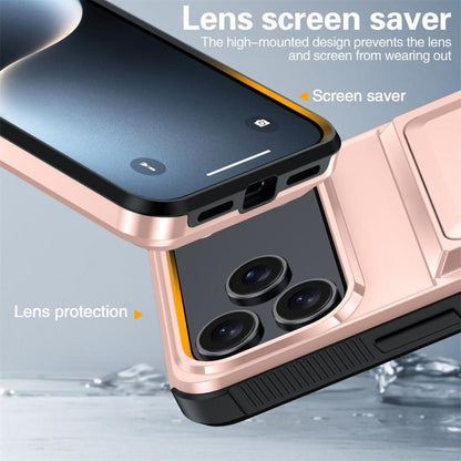 For iPhone 17 Pro Kalebol Flip Card Wallet Holder Shockproof Phone Case(Black) by Kalebol