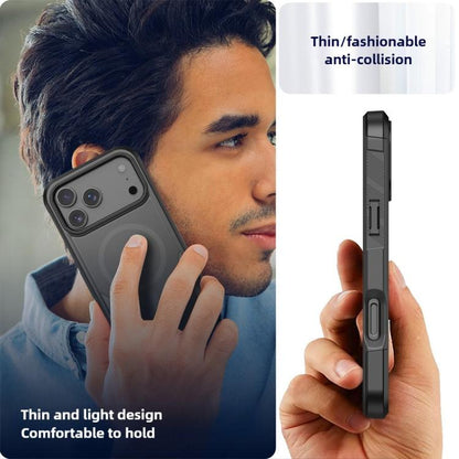 For iPhone 17 Pro Max Kalebol 2 in 1 Matte MagSafe Shockproof Phone Case by Kalebol