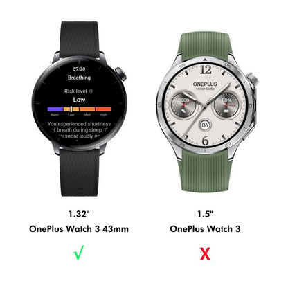For OnePlus Watch 3 43mm 10pcs ENKAY 3D Full Coverage Soft PC Edge PMMA HD Screen Protector Film by ENKAY