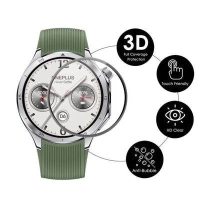 For OnePlus Watch 3 46mm 10pcs ENKAY 3D Full Coverage Soft PC Edge PMMA HD Screen Protector Film by ENKAY