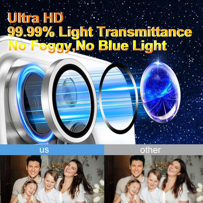 For iPhone Air Kalebol No Flicker Ultra-Thin Individual Camera Lens Tempered Glass Film(Dazzling Colors) by Kalebol