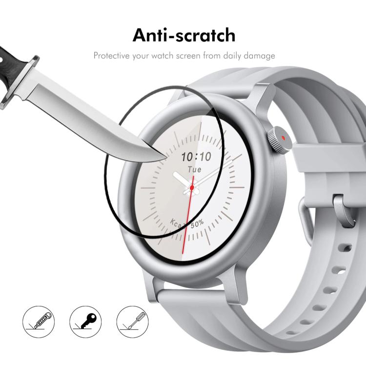 For Nothing CMF Watch 3 Pro 2pcs ENKAY 3D Full Coverage Soft PC Edge PMMA HD Screen Protector Film by ENKAY