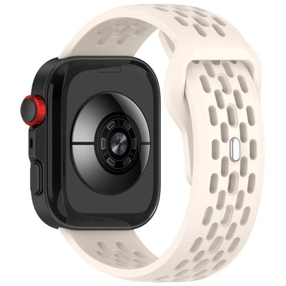 For Huawei Watch Fit4 / Fit4 Pro / Fit3 Mesh Silver Reverse Steel Buckle Silicone Watch Band(Starlight) by bashfashion