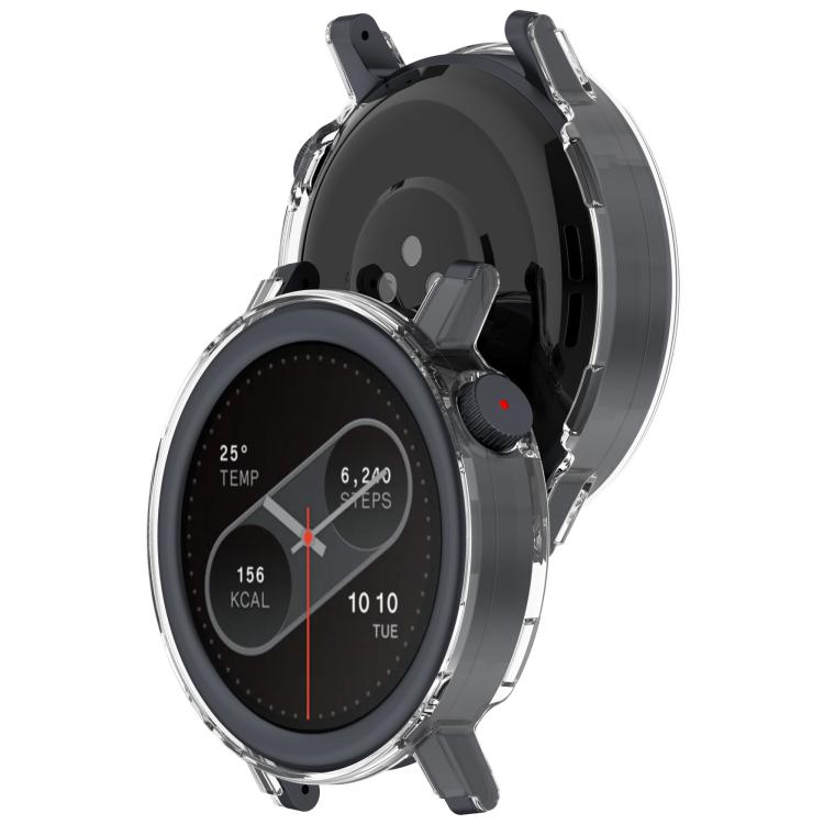 For CMF Watch 3 Pro Half Coverage Hollowed PC Watch Protective Cover(Transparent) by bashfashion