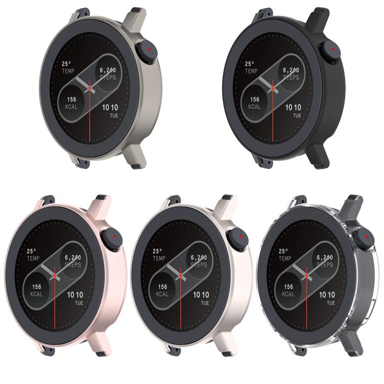 For CMF Watch 3 Pro Half Coverage Hollowed PC Watch Protective Cover(Transparent) by bashfashion