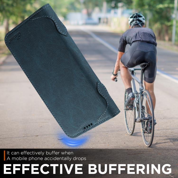 For iPhone 17 Pro Max SUTENI J07 Multifunctional Horizontal Flip Magsafe Leather Phone Case(Blue) by Suteni